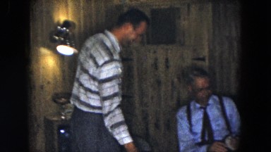 1961: Joyful Family Gathering with Games and Smiles in Michigan