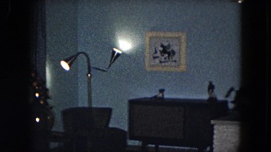 1961: indoor home lighting walking curtains decorated MICHIGAN