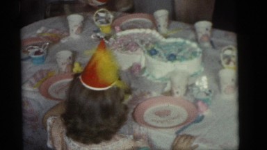 1964: it is our birthday how excited we are mummy and daddy celebrated for us