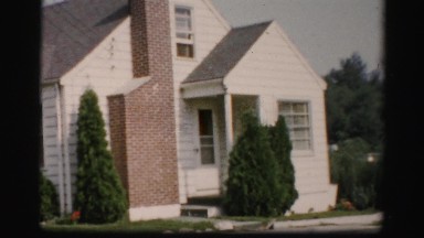 1956: Residential Houses Garden Mansion Viewed Beautiful Boston