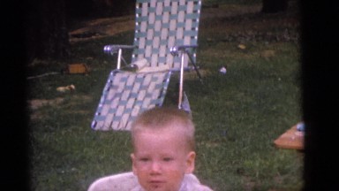 1964: outdoor party walking garden play enjoyment play kids CAMDEN, NEW JERSEY