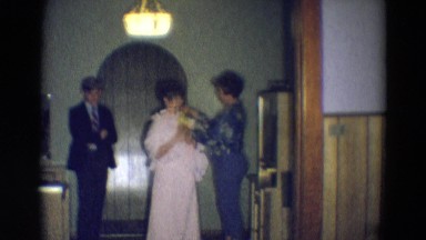 1969: young people are getting ready for the prom