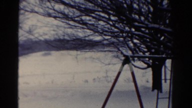 1954: the snow covering the 40 acre property from top to bottom OHIO