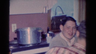 1954: teenagers enjoy a meal, laugh, and joke OHIO