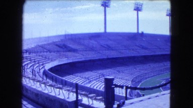1962: field ready for the big game under sunny skies MEXICO