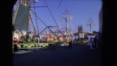 1962: sailor at a carnival SAN PEDRO, CALIFORNIA