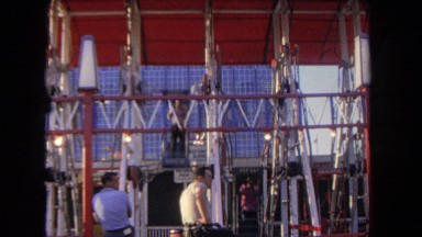 1962: circular rides of fun while standing inside of a steel cage SAN PEDRO