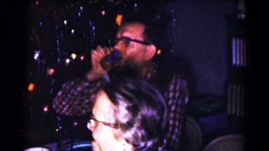 1959: Christmas Scene Mother Cheered Indoor Party Presents Many Hagerstown