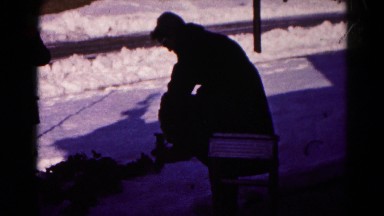 1959: it's not so fun when this happens. HAGERSTOWN, MARYLAND, winter time
