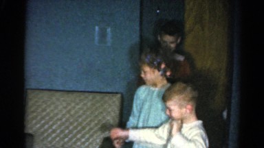 1962: it is time for the young children to wake up for the day CATSKILL