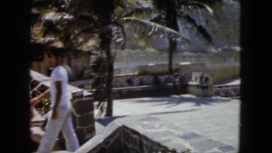 1962: a road that was made on the mountain by the sea MEXICO