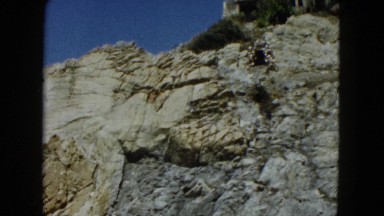 1962: a beautiful rushing river cutting and winding through a rugged canyon