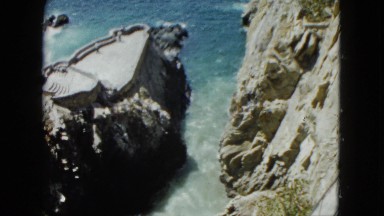 1962: a scenic view from the cliff MEXICO