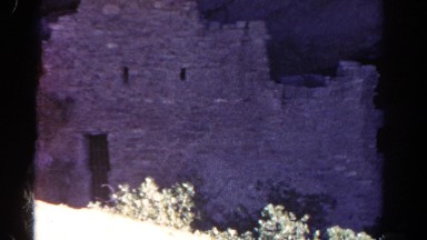 1967: Ruins of a Historic Stone Compound or Fort in Colorado