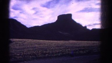 1967: impressive view of large rock formations COLORADO