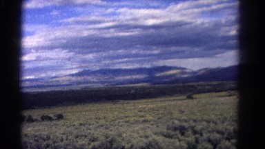 1967: moving across an open field on cloudy day COLORADO