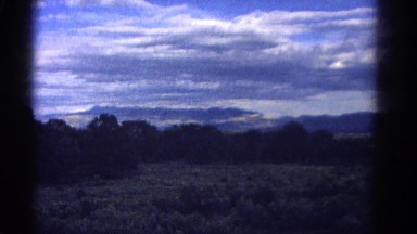 1967: driving along the cool natural forest to sightsee new rainbow COLORADO