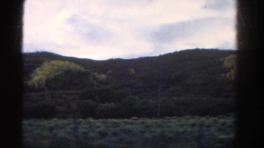 1967: driving through mountains in the fall COLORADO