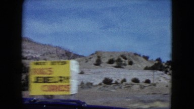 1959: mountains and rocky landscapes as seen from the eyes of a traveler.