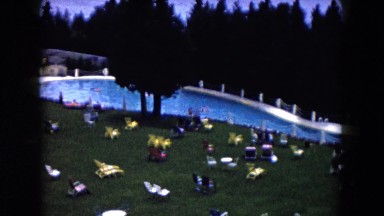 1961: swimming area atmosphere MICHIGAN