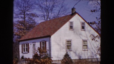 1954: homes that have many trees around it. HICKSVILLE, NEW YORK