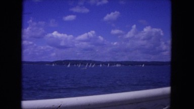 1972: from the rail of a boat moving slowly