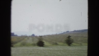 1958: view of an open pasture farm field landscape NEVADA