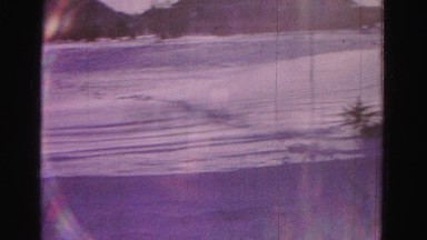 1967: a view of a snow covered neighborhood in winter HAGERSTOWN, MARYLAND