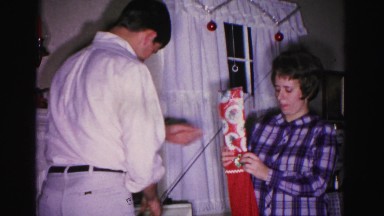 1967: christmas morning and it's time to pass out the presents HAGERSTOWN