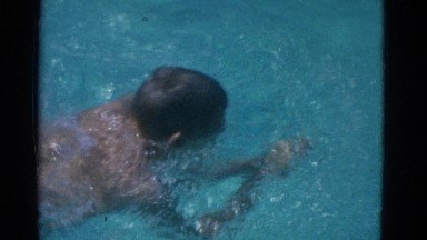 1953: swimming practice NEW YORK