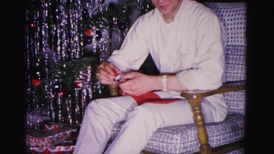 1967: christmas scene mother cheered indoor party presents many HAGERSTOWN