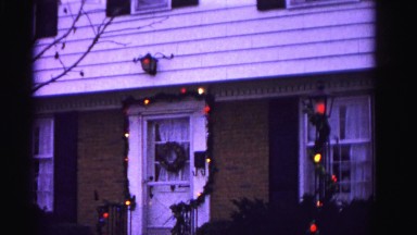 1967: the front of a house with decorations and illumination HAGERSTOWN