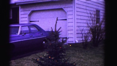 1967: decoration in the front yard during christmas HAGERSTOWN, MARYLAND