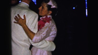 1964: indoor party drinks talk dressed dancing couples family CAMDEN, NEW JERSEY