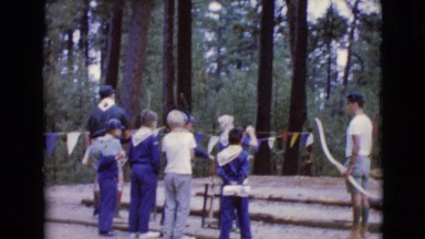 1968: boy scouts take aim at target CLARKSDALE, ARIZONA