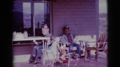 1968: some children having fun at a party in a country setting CLARKSDALE