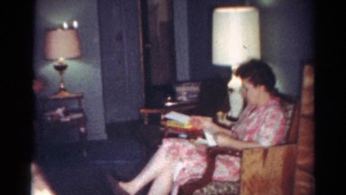 1964: a view of a family enjoying the unique mess