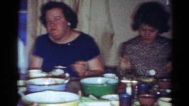 1964: The Family Reunites for the Annual Thanksgiving Feast California