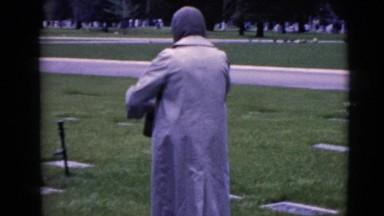 1968: walking man creepy working dress heels CLARKSDALE, ARIZONA