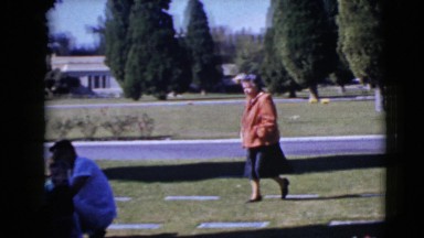 1968: visiting a gravesite CLARKSDALE, ARIZONA