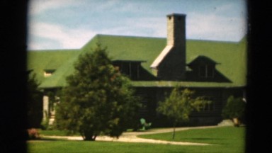 1949: A Huge House by the Lake or River Minnesota