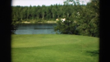 1949: a scenic golf ground with a magnificent lake amid MINNESOTA