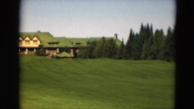 1949: outdoor view of the estate surrounded by greenery MINNESOTA