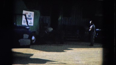 1966: baby elephant and trainer CALIFORNIA