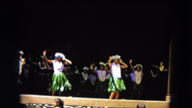 1966: Girls Hula Dancing Beautifully in Their Traditional Style Hawaii
