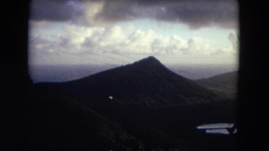 1966: mountain views and interesting skies HAWAII