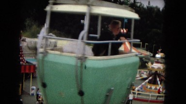 1967: cable car at an amusement park DISNEYLAND, CALIFORNIA