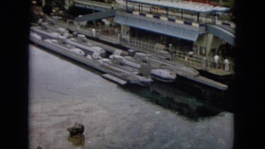 1967: submarines at an amusement park DISNEYLAND, CALIFORNIA