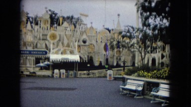 1967: headed toward it's a small world DISNEYLAND, CALIFORNIA