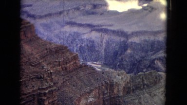 1967: a river is flowing through the breast of a mountain range ARIZONA